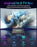 Android 14 TV Box 2025 4GB RAM 32GB ROM