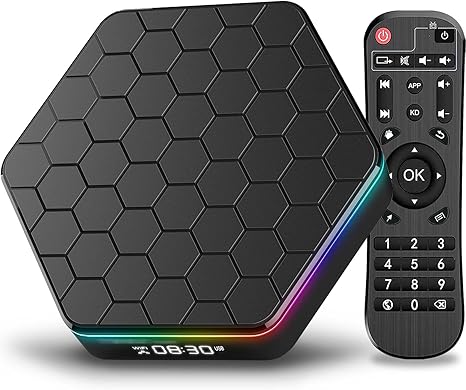 Android TV Box 12.0, 6K TV Box 4GB RAM 64GB ROM