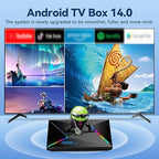 Android 14 TV Box 2025 Android Box 4GB RAM 64GB ROM for Smart TV