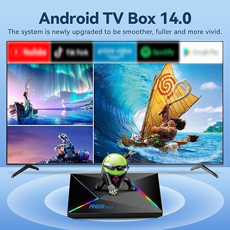 Android 14 TV Box 2025 Android Box 4GB RAM 64GB ROM for Smart TV