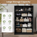 Closet Dresser Black