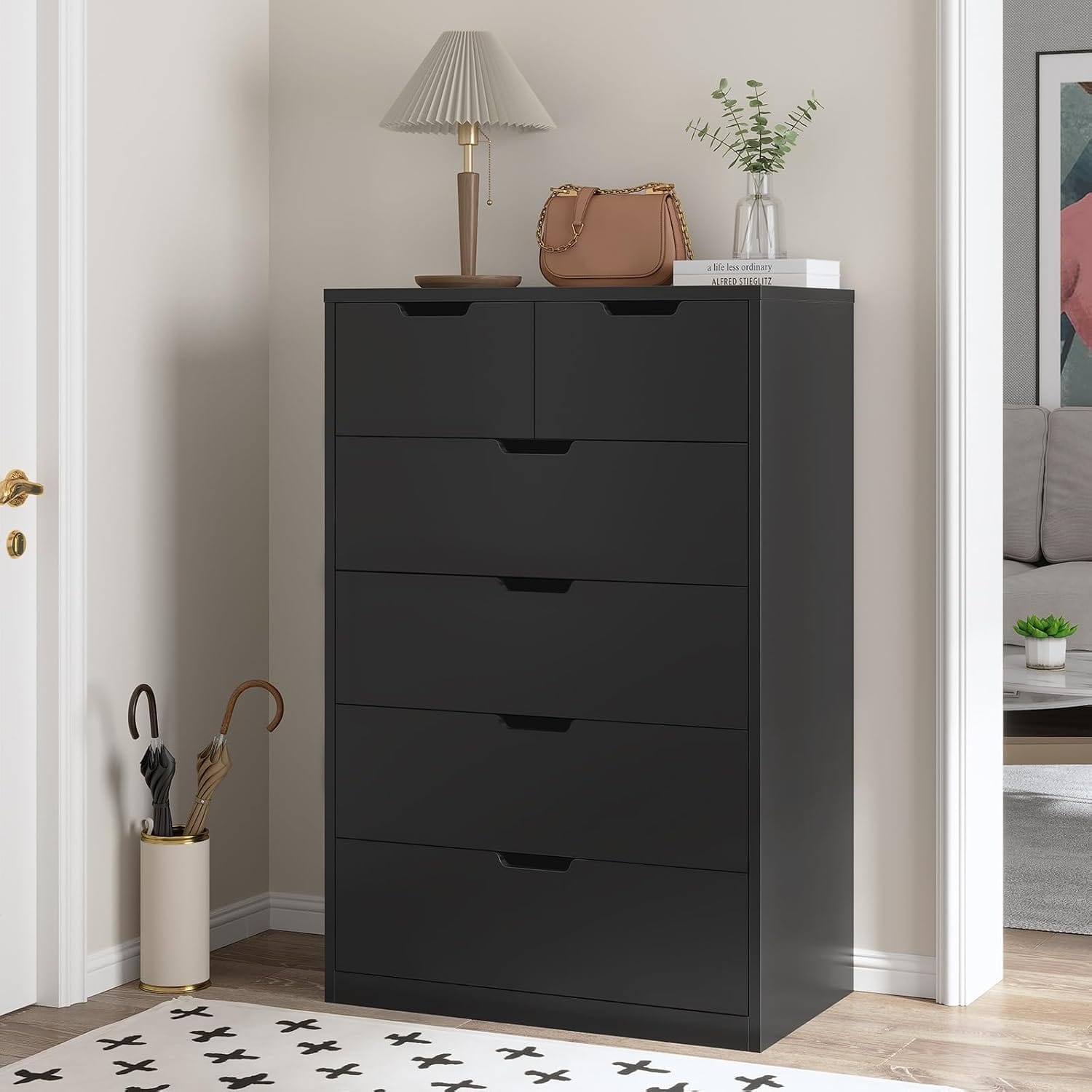 Closet Dresser Black