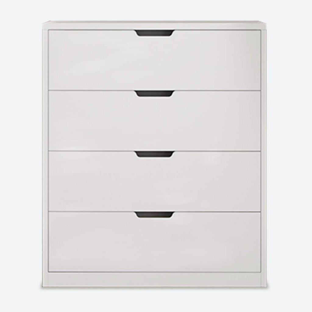 4 Drawers Dresser White