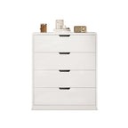 4 Drawers Dresser White