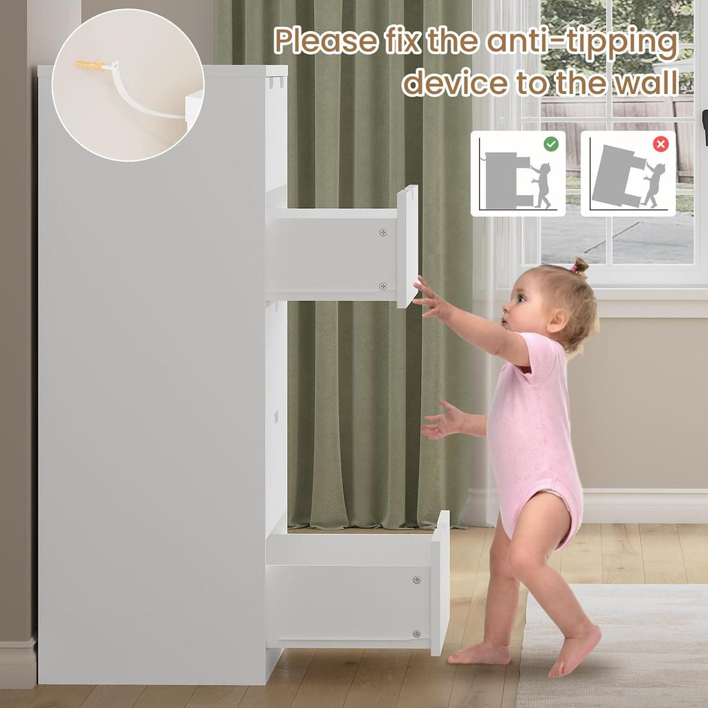 Closet Dresser White